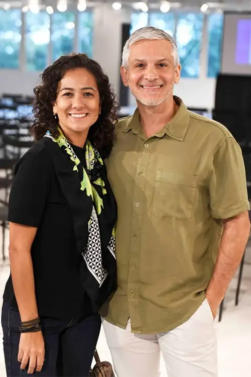 Fernando Lanner e Lucia Gonçalves
