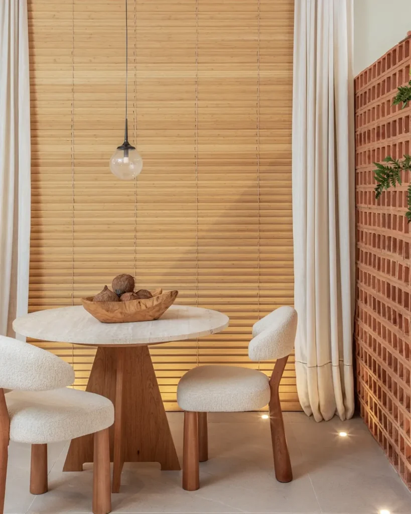 Hunter Douglas apresenta quatro novas coleções exclusivas de Persianas de Madeira 3 cortina de madeira coleção select wood