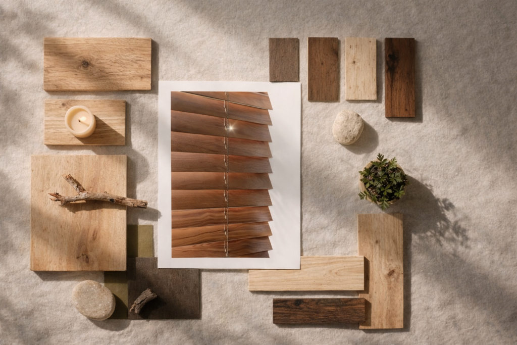 Hunter Douglas apresenta quatro novas coleções exclusivas de Persianas de Madeira 1 persianas de madeira