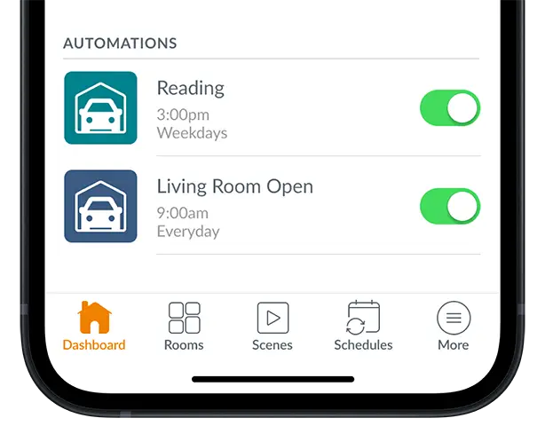 powerview hunter douglas programacoes automaticas