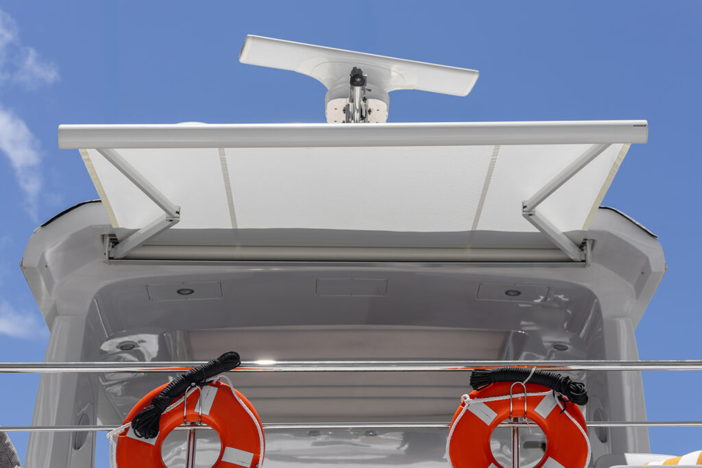toldo em embarcacao